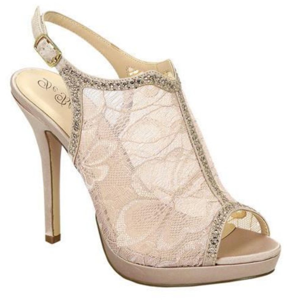 Women's Satin & Lace Bootie